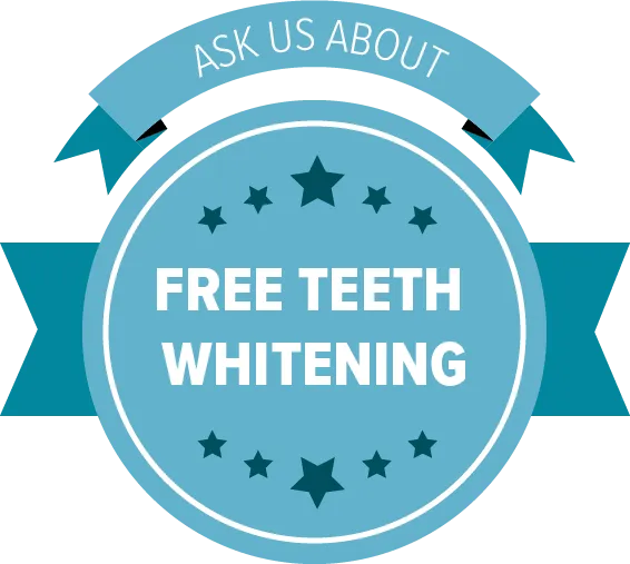Free Teeth Whitening badge