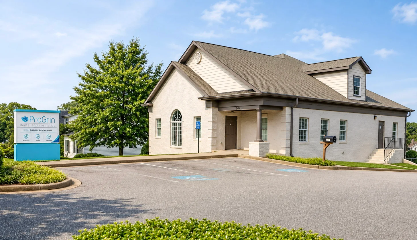 Outside ProGrin Dental of North Greer on N. Main Street